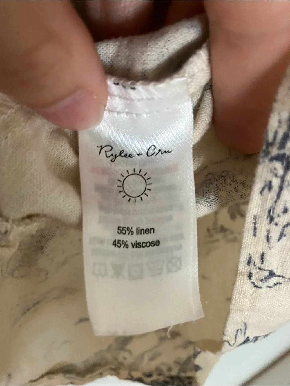 Rylee + Cru lightweight cotton